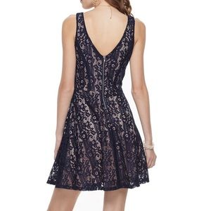 NWT Speechless Lace Skater Dress Size M